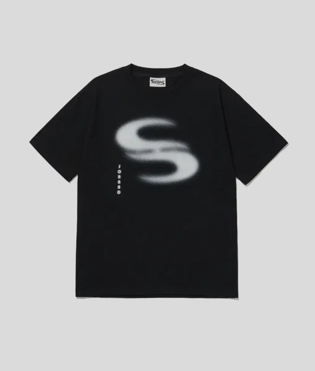 SORANO Basic Logo T-shirt black 소라노 반팔